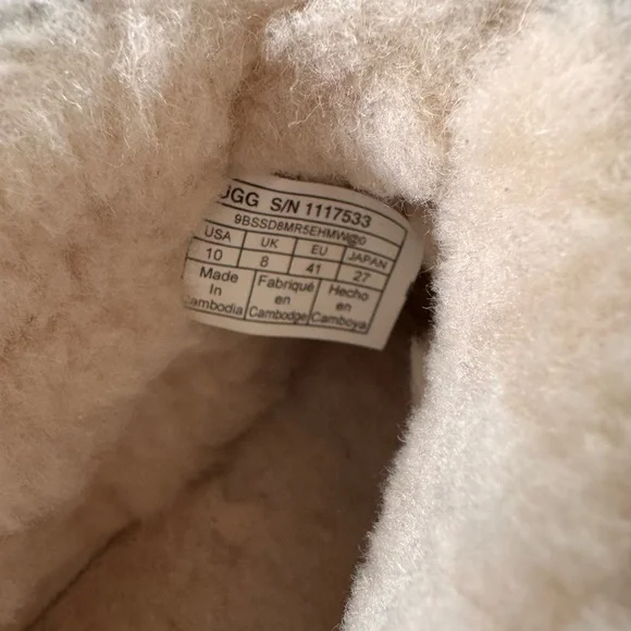 UGG Boot Mini Short Leopard Print - Picture 9 of 10